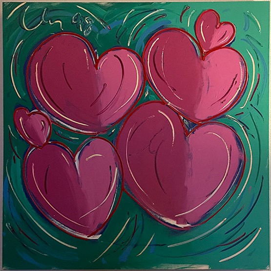 949-689-2047 Andy Lakey heart painting