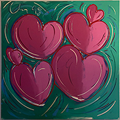 949-689-2047 Andy Lakey heart painting