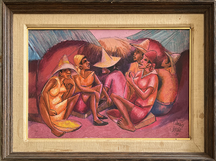 949-689-2047 Petion Savain Haitian art original