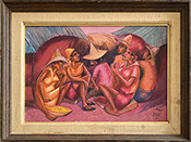 949-689-2047 Petion Savion Haitian art original